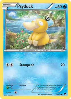 Psyduck 16/122 Common XY - BREAKpoint Pokemon Card - Image 1