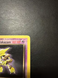 Pokemon TCG Dark Alakazam Card 18/82 Non-Holo, Vintage, NMCondition - Image 5