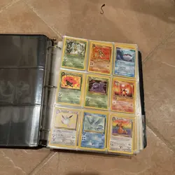 Pokemon Cards Binder Collection Lot Rare 600+ Cards WOTC Neo Base - Image 1