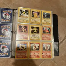 Pokemon Cards Binder Collection Lot Rare 600+ Cards WOTC Neo Base - Image 5