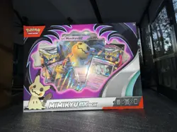 Pokemon Mimikyu ex Box Sealed Promo Oversized Card Booster Pokemon TCG - Image 1
