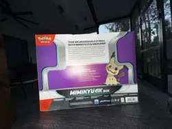Pokemon Mimikyu ex Box Sealed Promo Oversized Card Booster Pokemon TCG - Image 2