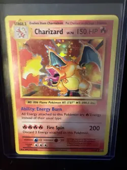Pokemon Charizard 2016 Holo Card 11/108 XY Evolutions MODERATELY PLAYPLAYED - Image 4
