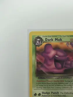 Dark Muk - Team Rocket Set - 41/82 - VINTAGE WOTC Pokemon Card - Unlimited - LP - Image 2