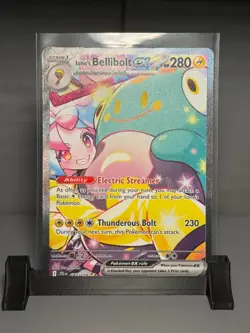 pokemon cards Iono's Bellibolt ex - 183/159 - SV09: Journey Together (JTG) - Image 1