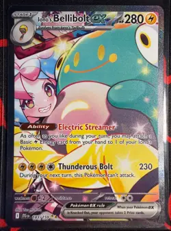 pokemon cards Iono's Bellibolt ex - 183/159 - SV09: Journey Together (JTG) - Image 4