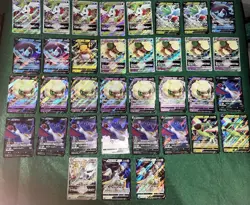 50 Card Lot V VSTAR RR RRR Holo Full Arts Lot Set Pokemon Japanese Cards s9 s9a - Image 1