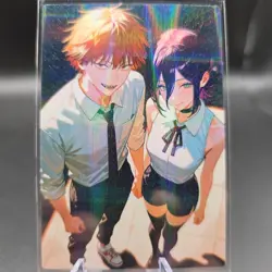 Reze And Denji Chainsaw Man Anime Waifu Card Doujin ACG Goddess - Image 1