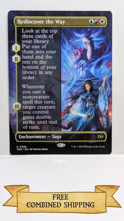 Rediscover the Way (Borderless) Tarkir: Dragonstorm Regular - Image 1