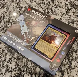 MTG: Warhammer 40k - The Ruinous Powers Commander Deck - New in Box Sealed - Image 1