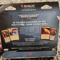 MTG: Warhammer 40k - The Ruinous Powers Commander Deck - New in Box Sealed - Image 2