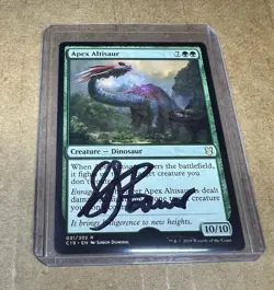 Apex Altisaur Commander 2019 Regular Signed Artist Proof MTG RARE - Image 1