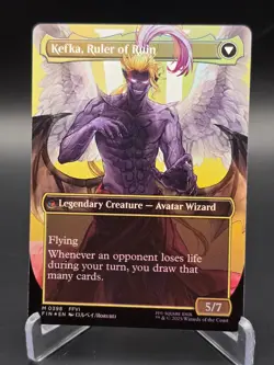 Kefka Court Mage Borderless 0398 0398 MTG FINAL FANTASY Mythic NP Foil - Image 2