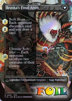 Jecht Reluctant Guardian Borderless 0363 MTG FINAL FANTASY Rare NP Foil - Image 2