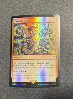 Past in Flames Doctor Who Release Event Promos Foil MTG - Excellent - Image 1