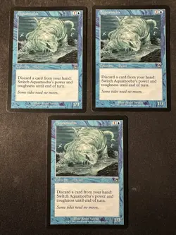 Aquamoeba Torment Magic the Gathering MTG x3 - Image 1
