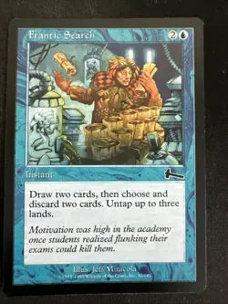 Frantic Search Urza's Legacy Magic the Gathering MTG - Image 1