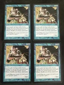Impulse Visions Magic the Gathering MTG X4 Playset - Image 1