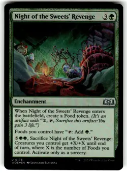 Night of the Sweets' Revenge Wilds of Eldraine Foil MTG - Image 1