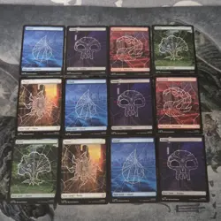 MTG Spider-Man• Mix Full Art Lands Lot ▪ 12 - Image 1