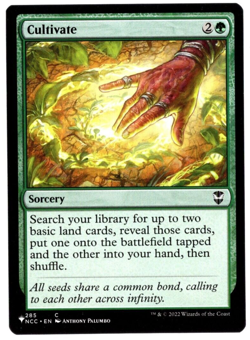 Cultivate 285 Non Foil The List Reprints Magic The Gathering NM - Image 1