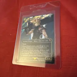 Cloud, Ex-SOLDIER (Borderless) (Surge Foil) Commander: Final Fantasy Foil - Image 2