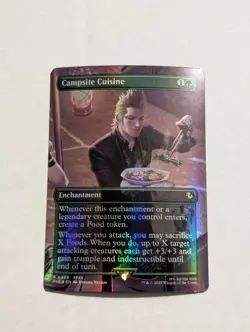 Campsite Cuisine (Borderless) Commander: Final Fantasy Foil - Image 1