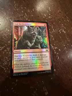 End the Festivities Innistrad: Crimson Vow Foil - Image 1