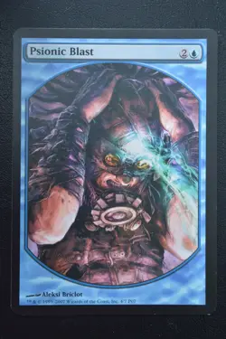Magic The Gathering MTG PSIONIC BLAST Full Art Player Rewards Promos LP Played - Image 1
