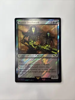 1X NM Necron Deathmark Surge Foil 042/168 Rare Warhammer 40k Magic The Gathering - Image 1