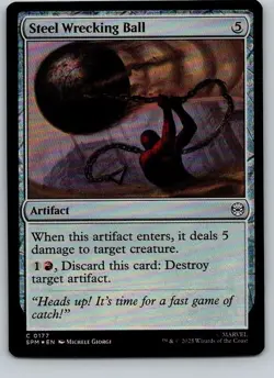 Steel Wrecking Ball Marvel's Spider-Man Foil - Image 1