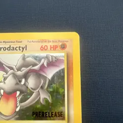 Pokemon TCG Aerodactyl Fossil 1st Edition Holo Unlimited Rare 1/62 - Image 3