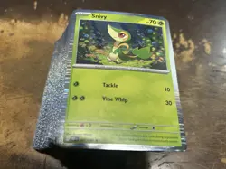 LOT OF (140) Pokemon SNIVY 001/086 - Black Bolt - HOLO PROMO - MINT - Image 1