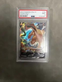 PSA 9 Charizard V 132/127 Alternate Art Simplified Chinese CS5aC A Pokemon Card - Image 5