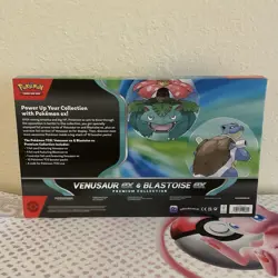 Pokemon TCG Venusaur EX And Blastoise EX Premium Collection Gamestop Exclusive - Image 2