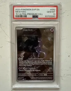 Mewtwo SVP 052 151 Ultra Premium Collection Promo Pokemon Card PSA 10 Gem Mint - Image 1