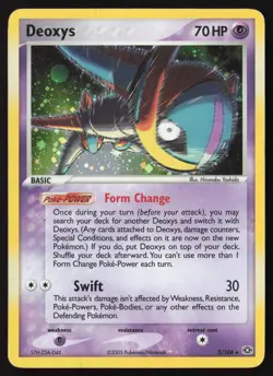 [HP] Deoxys (Speed Forme) Holo Rare Emerald No. 2/106 Pokemon - Image 1