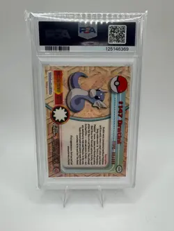 2000 TOPPS CHROME POKEMON T.V. #147 DRATINI PSA 9 - Image 2