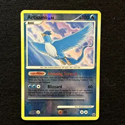 Pokemon ARTICUNO 1/100 (Reverse Holo Rare) Majestic Dawn - LP/Light Play - Image 1