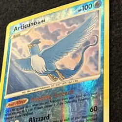 Pokemon ARTICUNO 1/100 (Reverse Holo Rare) Majestic Dawn - LP/Light Play - Image 3