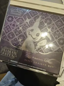 Pokemon TCG Scarlet & Violet Paldean Fates Pokemon Center Elite Trainer Box - Image 1