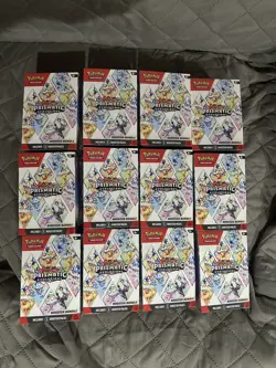 Pokemon TCG Scarlet & Violet Prismatic Evolutions Booster Bundle New and Sealed - Image 1