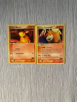 Pokemon TCG Team Magma’s Numel and Camerupt Team Magma Vs Team Aqua LP - Image 1