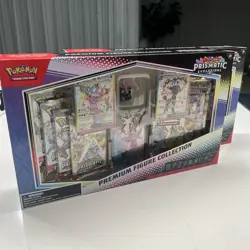 Pokemon TCG: 2x Prismatic Evolutions Premium Figure Collection - New Sealed - Image 2