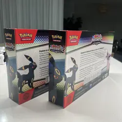 Pokemon TCG: 2x Prismatic Evolutions Premium Figure Collection - New Sealed - Image 3