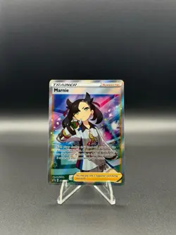 Pokemon TCG Marnie Full Art Promo SWSH Black Star Promos SWSH121 NM - Image 1