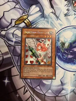 Injection Fairy Lily LOD-100 Legacy of Darkness Yu-Gi-Oh Unlimited LP (WNU) - Image 1