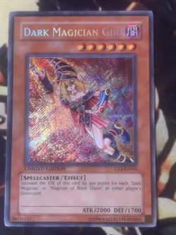 Yugioh: Dark Magician Girl - CT2-EN004 - Secret Rare - Limited Edition - MP - Image 1