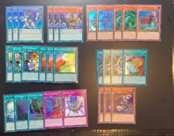YuGiOh RYU-GE Deck Core Mostly Super Rare - Image 1