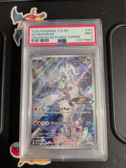 4 Pokemon Card PSA Graded LOT. Shining Arceus, Leafeon, Wartortle, N's Reshiram - Image 2